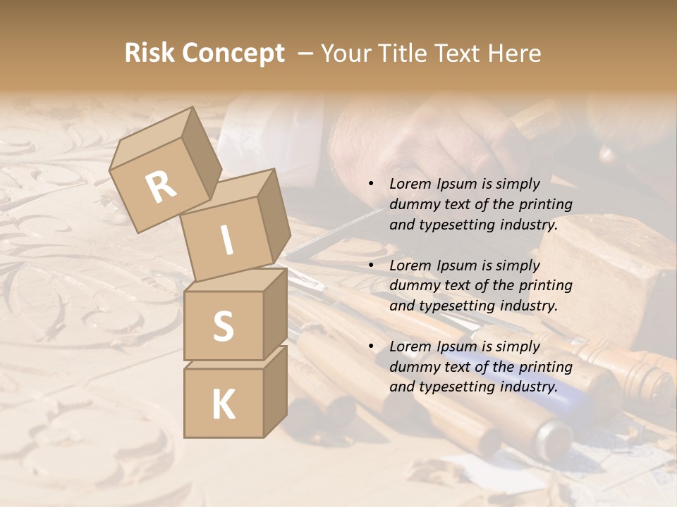 Wood Carver PowerPoint Template