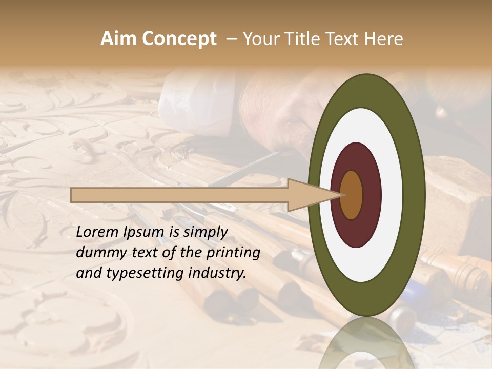 Wood Carver PowerPoint Template