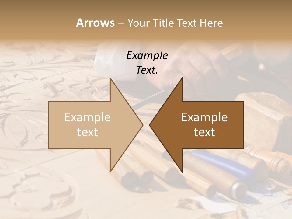 Wood Carver PowerPoint Template