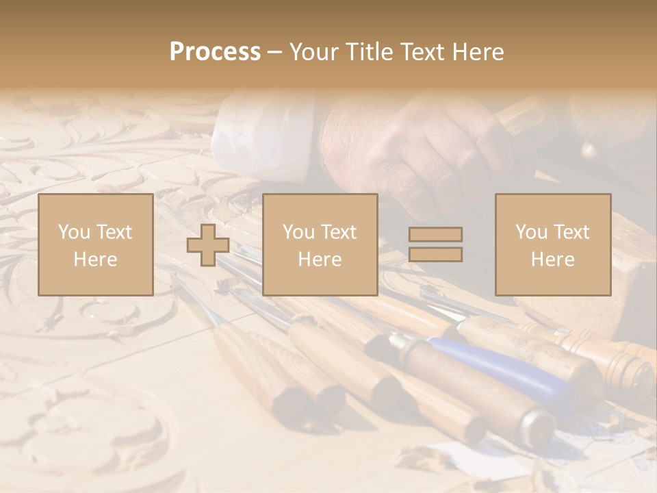 Wood Carver PowerPoint Template