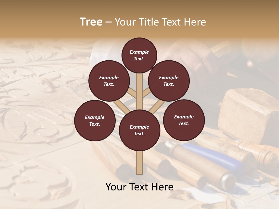 Wood Carver PowerPoint Template
