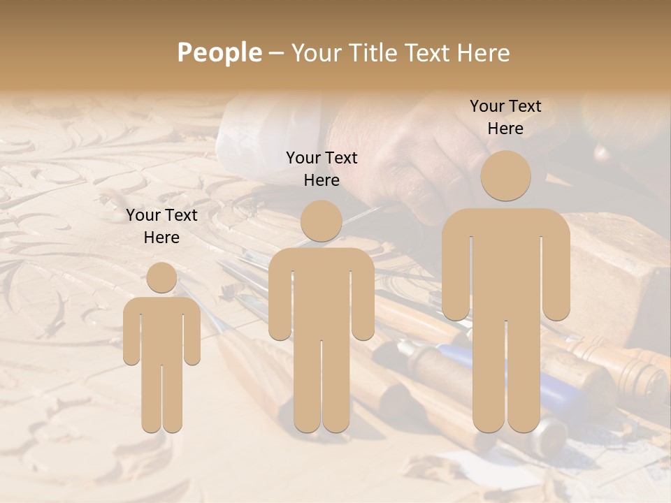Wood Carver PowerPoint Template