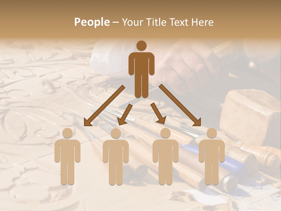 Wood Carver PowerPoint Template
