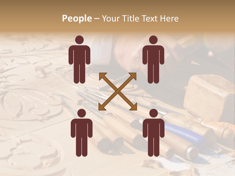 Wood Carver PowerPoint Template