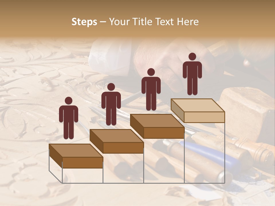 Wood Carver PowerPoint Template