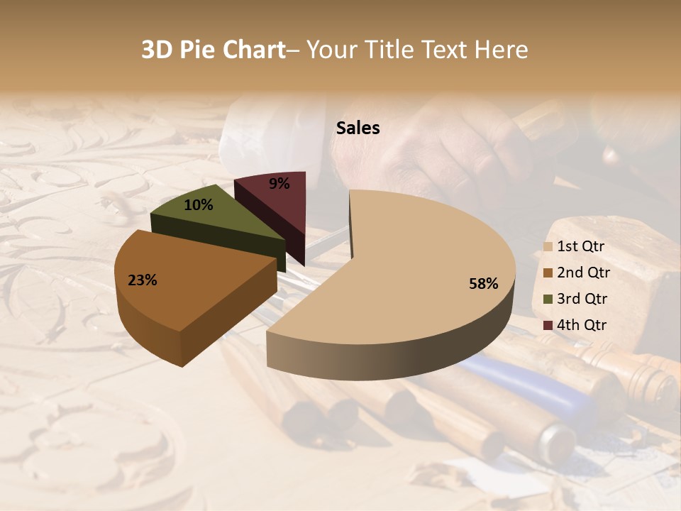 Wood Carver PowerPoint Template