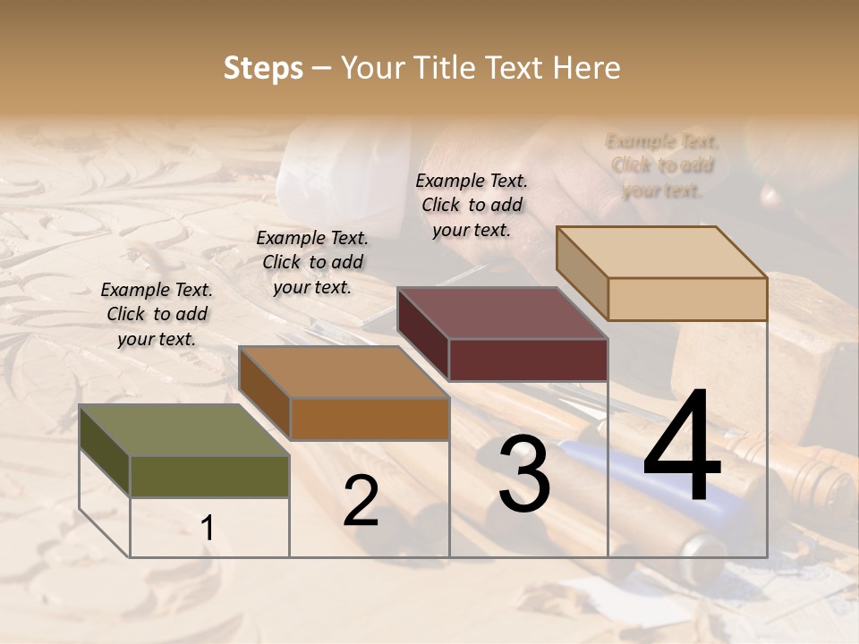 Wood Carver PowerPoint Template