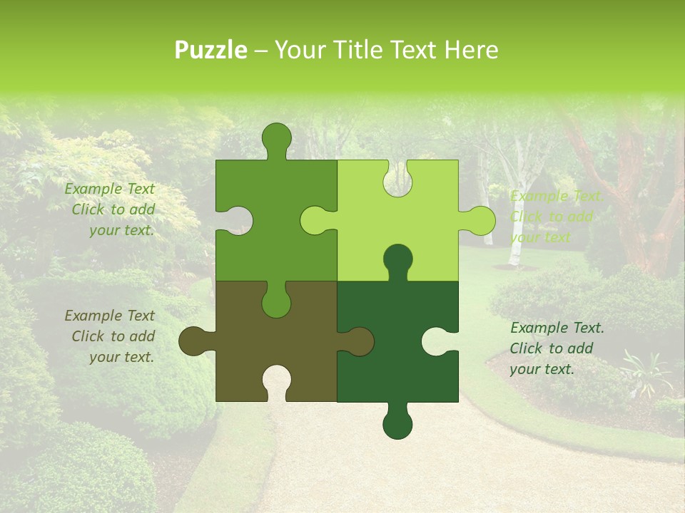 Spring Outdoor Color PowerPoint Template