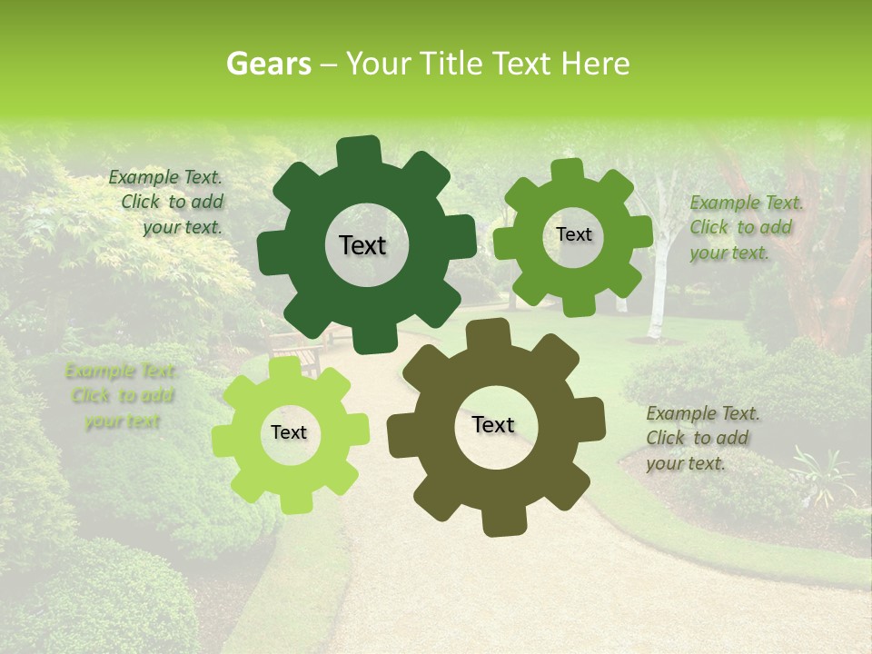 Spring Outdoor Color PowerPoint Template