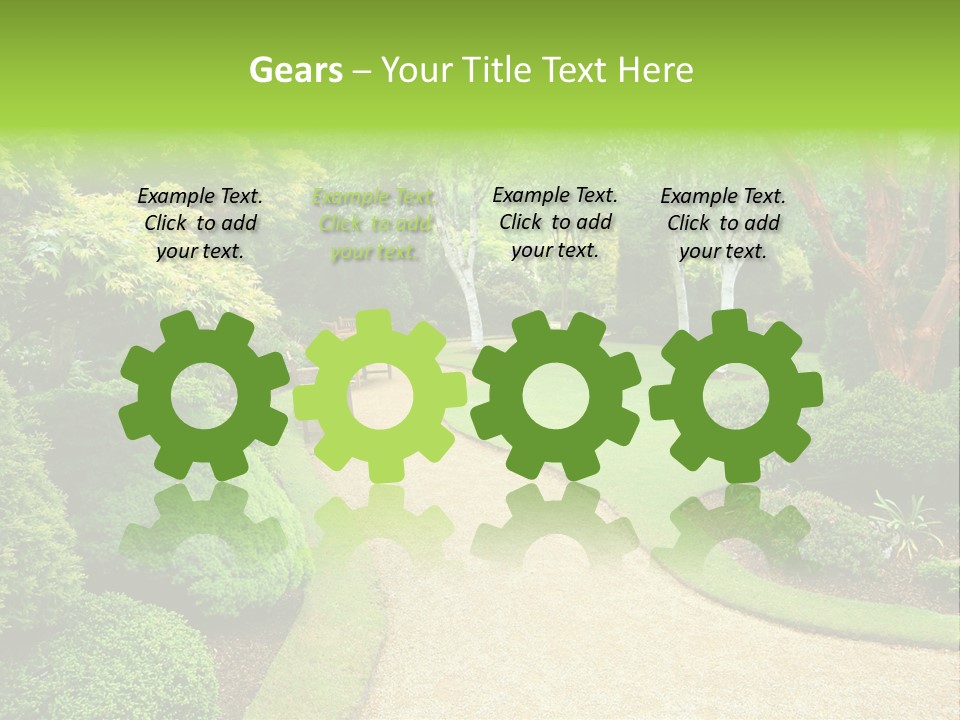 Spring Outdoor Color PowerPoint Template