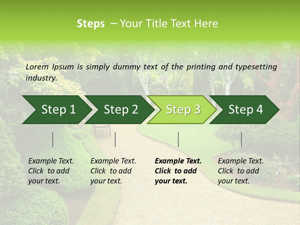 Spring Outdoor Color PowerPoint Template