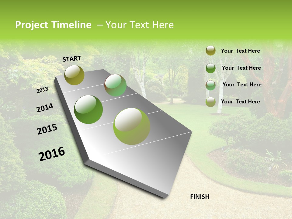 Spring Outdoor Color PowerPoint Template