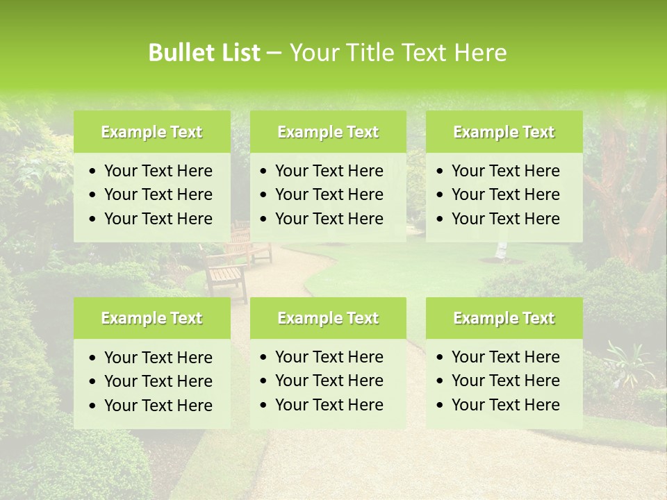 Spring Outdoor Color PowerPoint Template