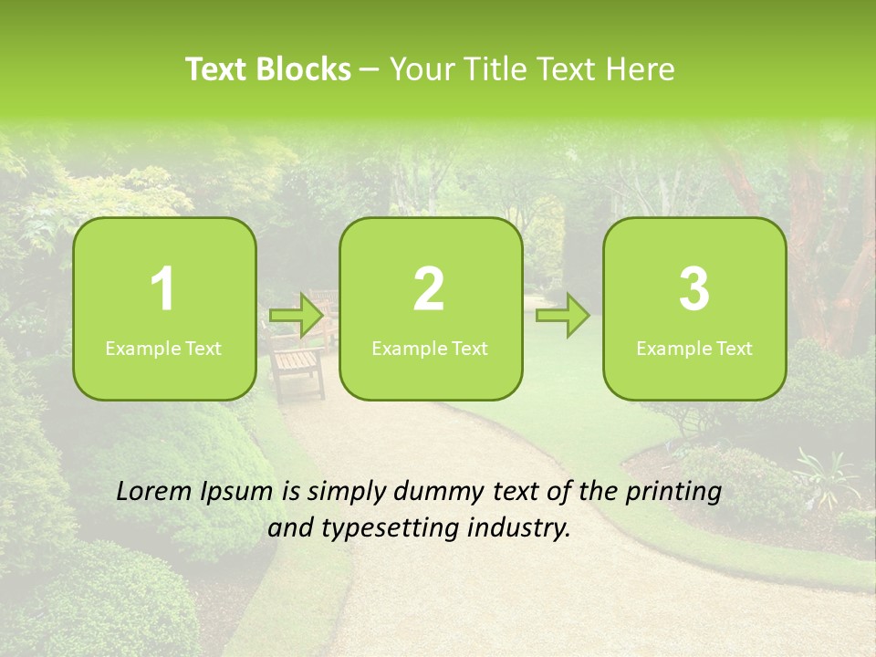 Spring Outdoor Color PowerPoint Template