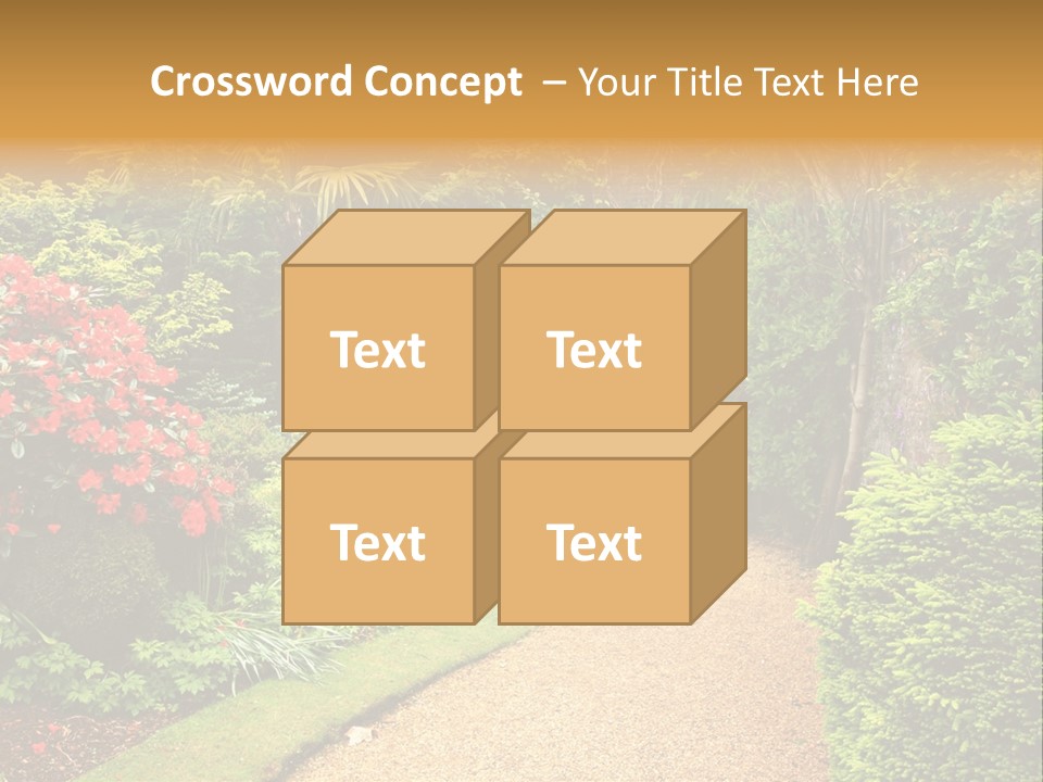 Lovely Garden PowerPoint Template