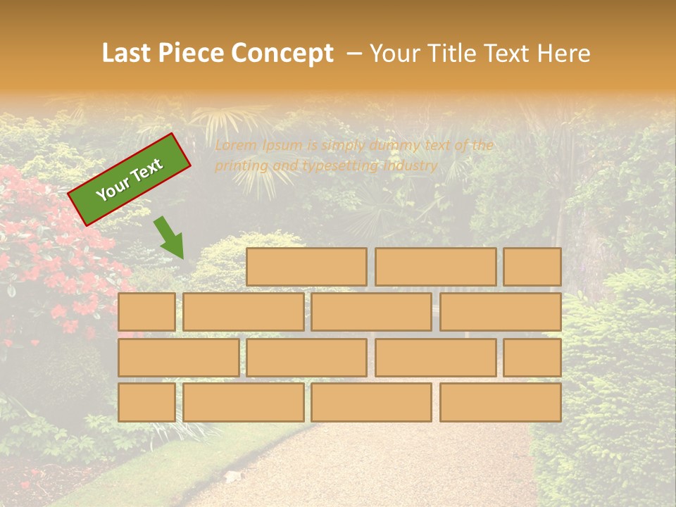 Lovely Garden PowerPoint Template