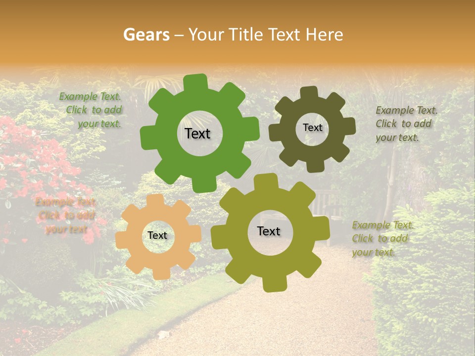 Lovely Garden PowerPoint Template