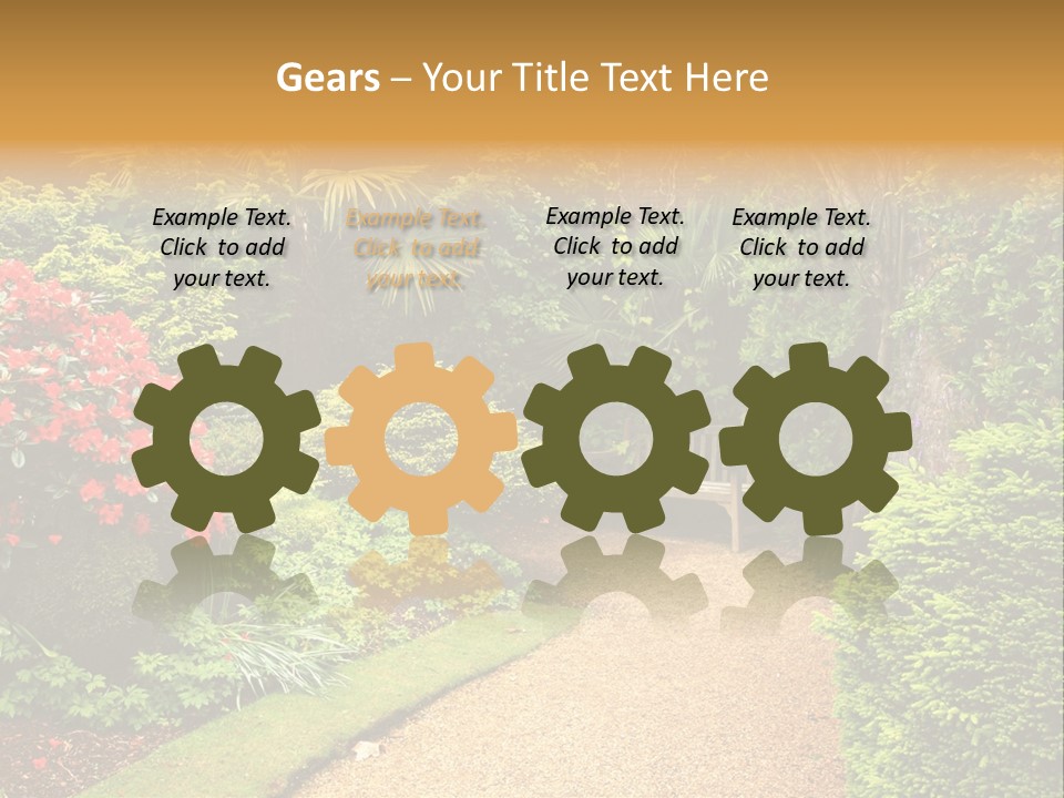 Lovely Garden PowerPoint Template