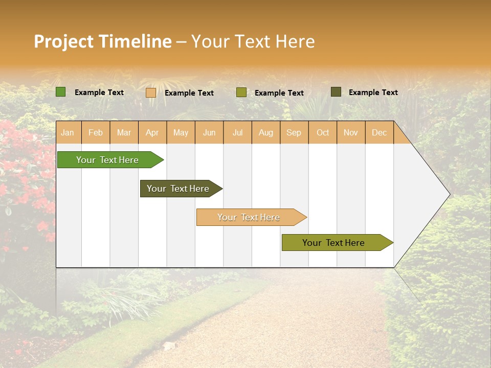 Lovely Garden PowerPoint Template