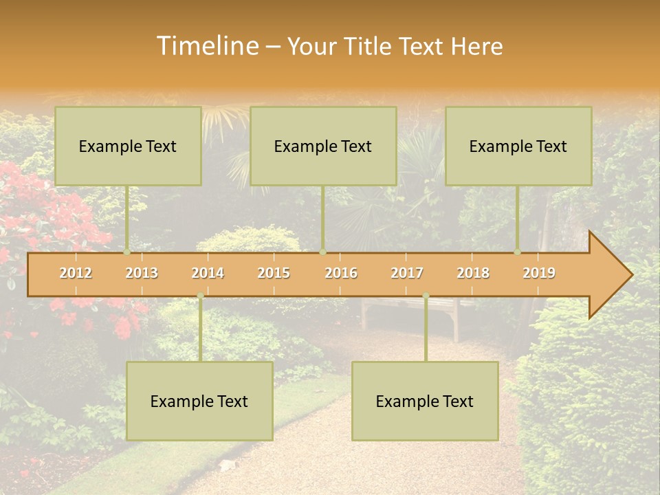 Lovely Garden PowerPoint Template