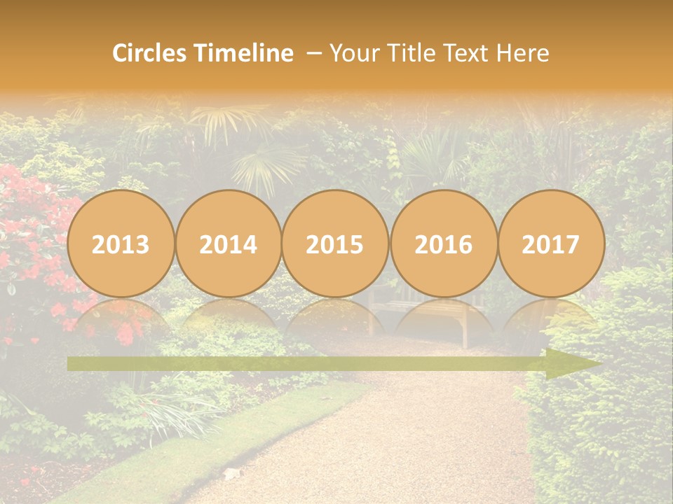 Lovely Garden PowerPoint Template