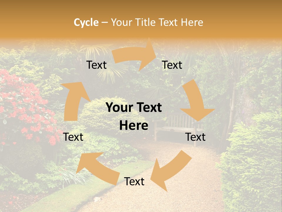 Lovely Garden PowerPoint Template