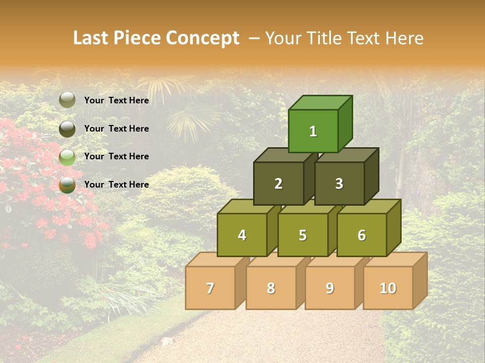 Lovely Garden PowerPoint Template
