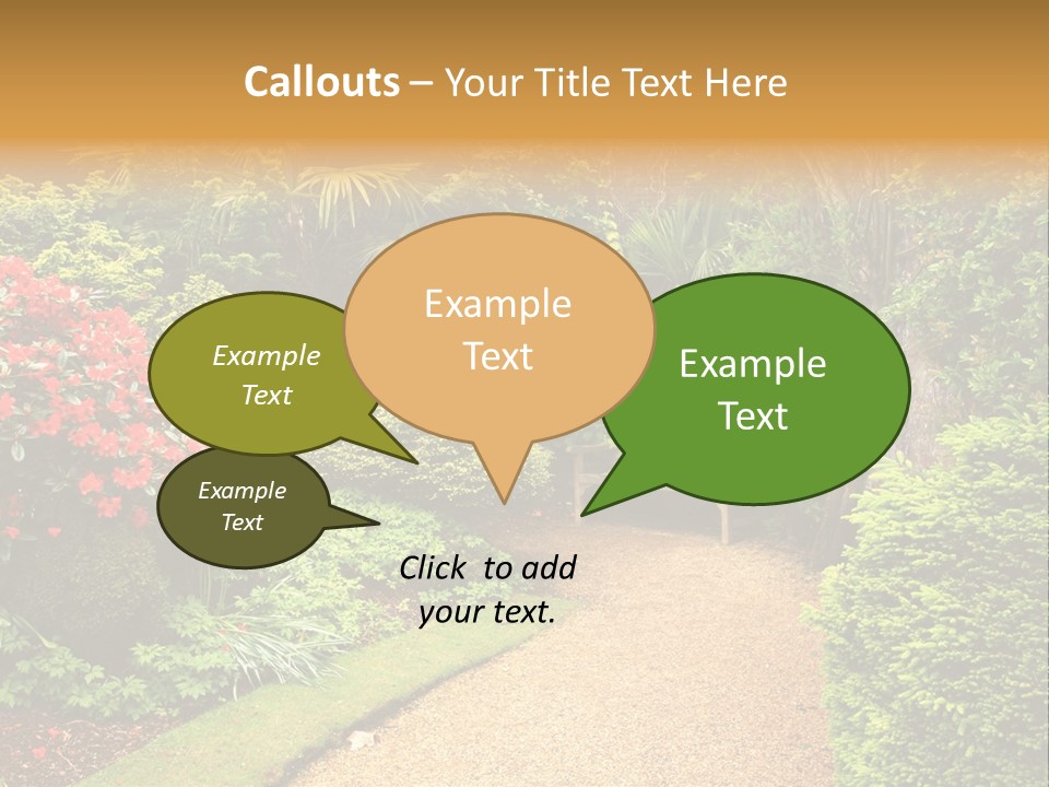 Lovely Garden PowerPoint Template