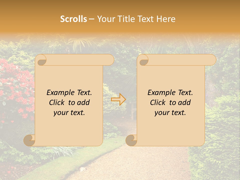Lovely Garden PowerPoint Template