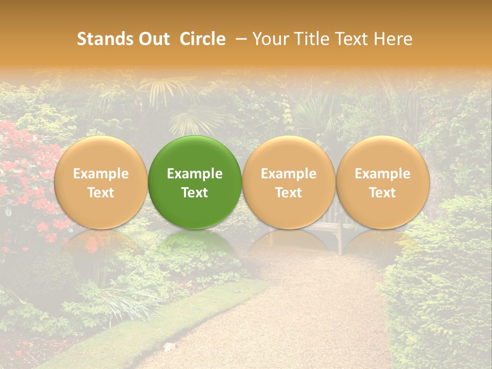Lovely Garden PowerPoint Template