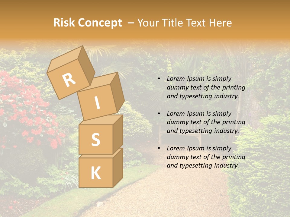 Lovely Garden PowerPoint Template