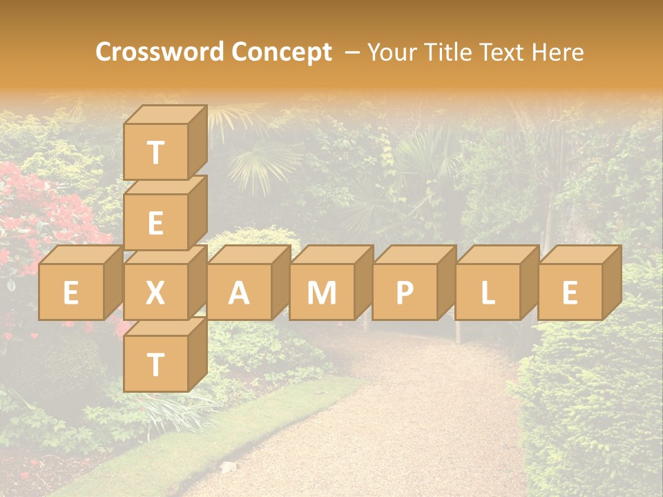 Lovely Garden PowerPoint Template