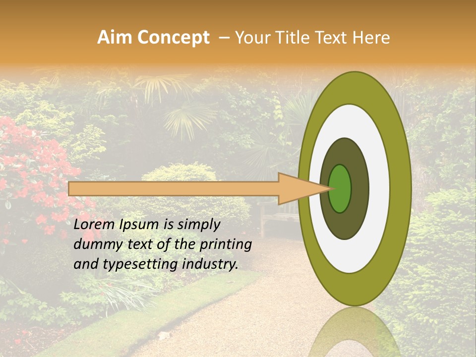 Lovely Garden PowerPoint Template