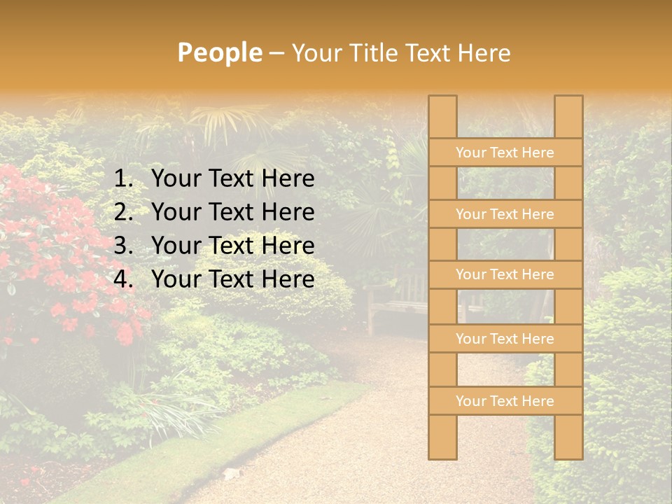 Lovely Garden PowerPoint Template