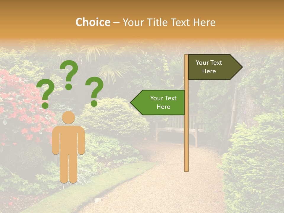 Lovely Garden PowerPoint Template