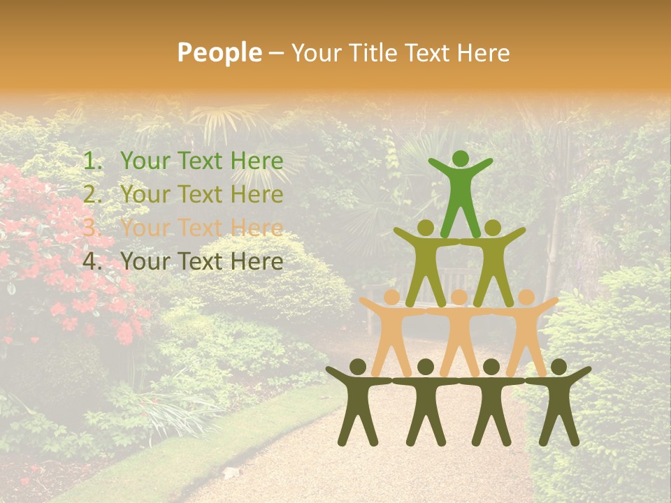 Lovely Garden PowerPoint Template