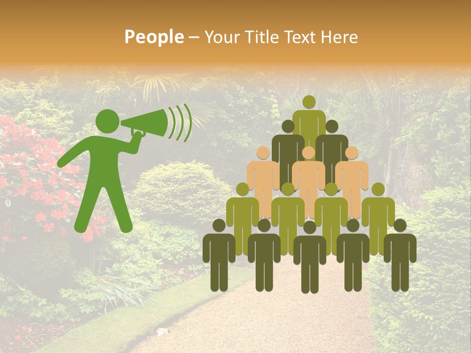 Lovely Garden PowerPoint Template