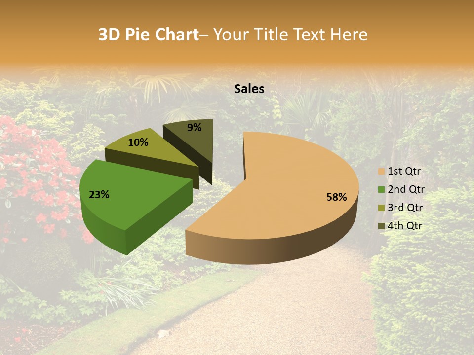 Lovely Garden PowerPoint Template