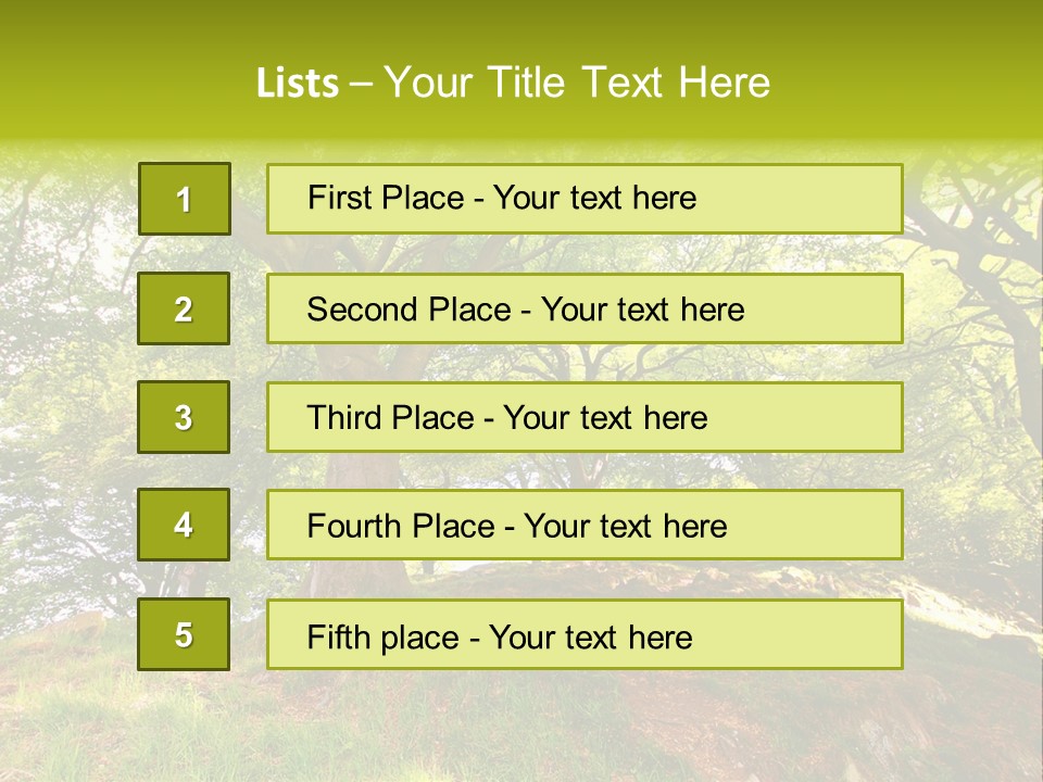 Beautiful Spring PowerPoint Template