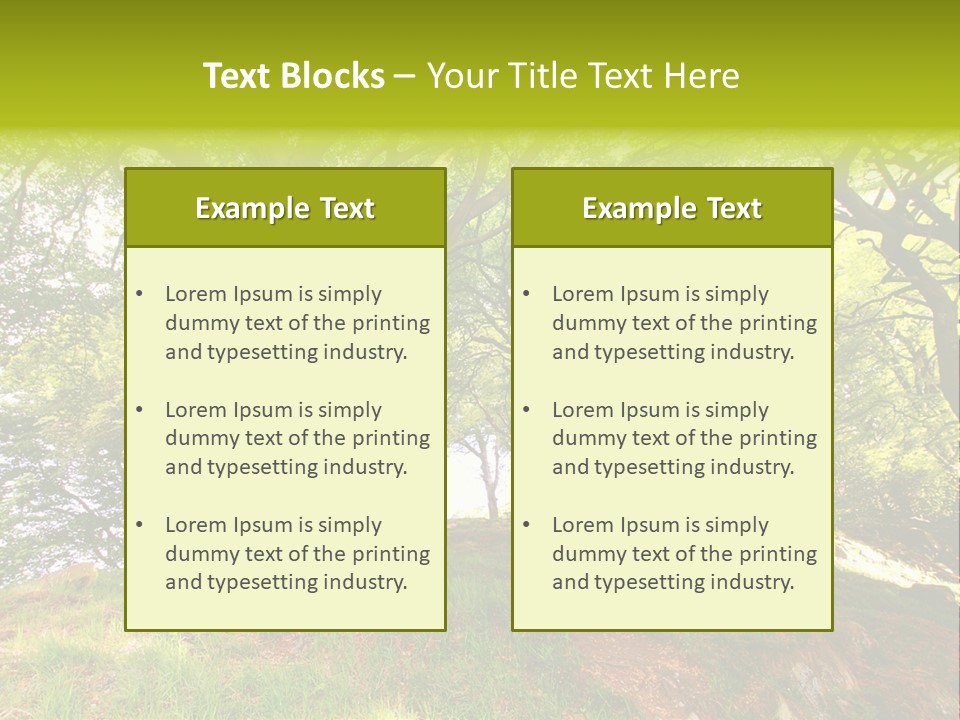 Beautiful Spring PowerPoint Template