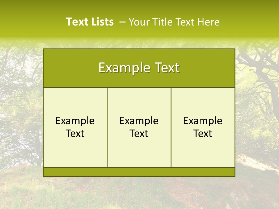 Beautiful Spring PowerPoint Template