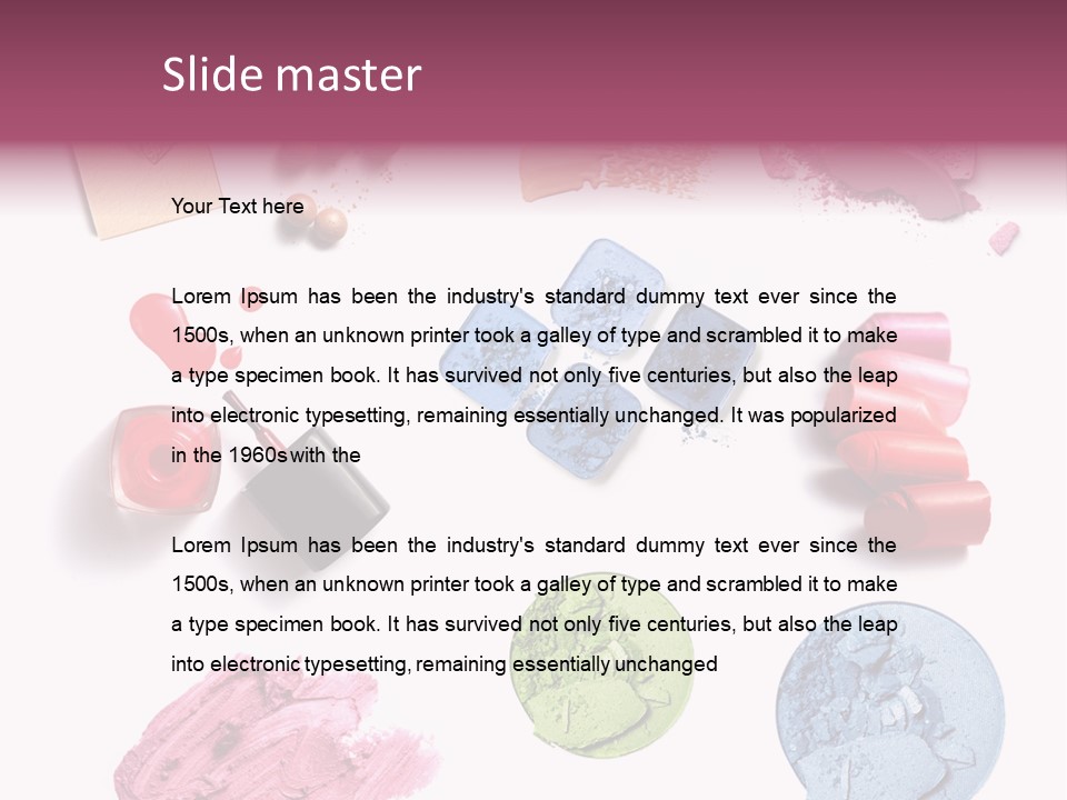 Pour Lily Nature PowerPoint Template