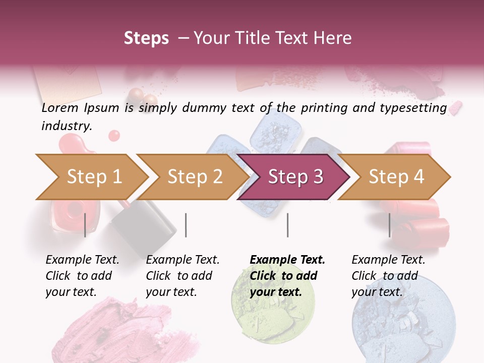 Pour Lily Nature PowerPoint Template