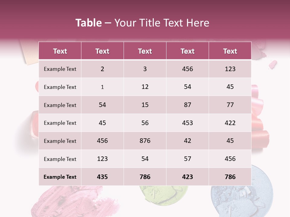 Pour Lily Nature PowerPoint Template