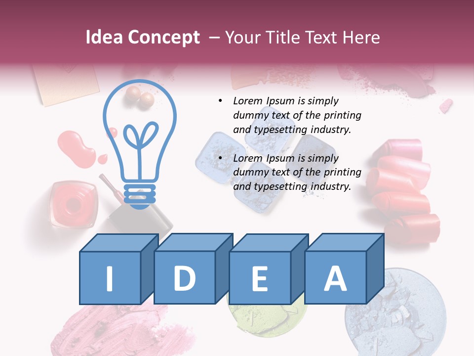 Pour Lily Nature PowerPoint Template