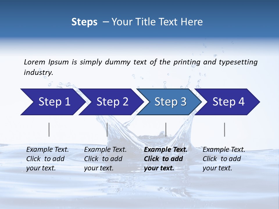 Pour Lily Nature PowerPoint Template