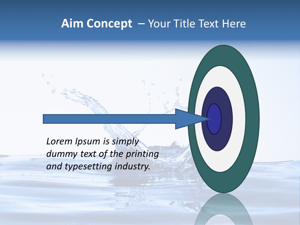 Pour Lily Nature PowerPoint Template