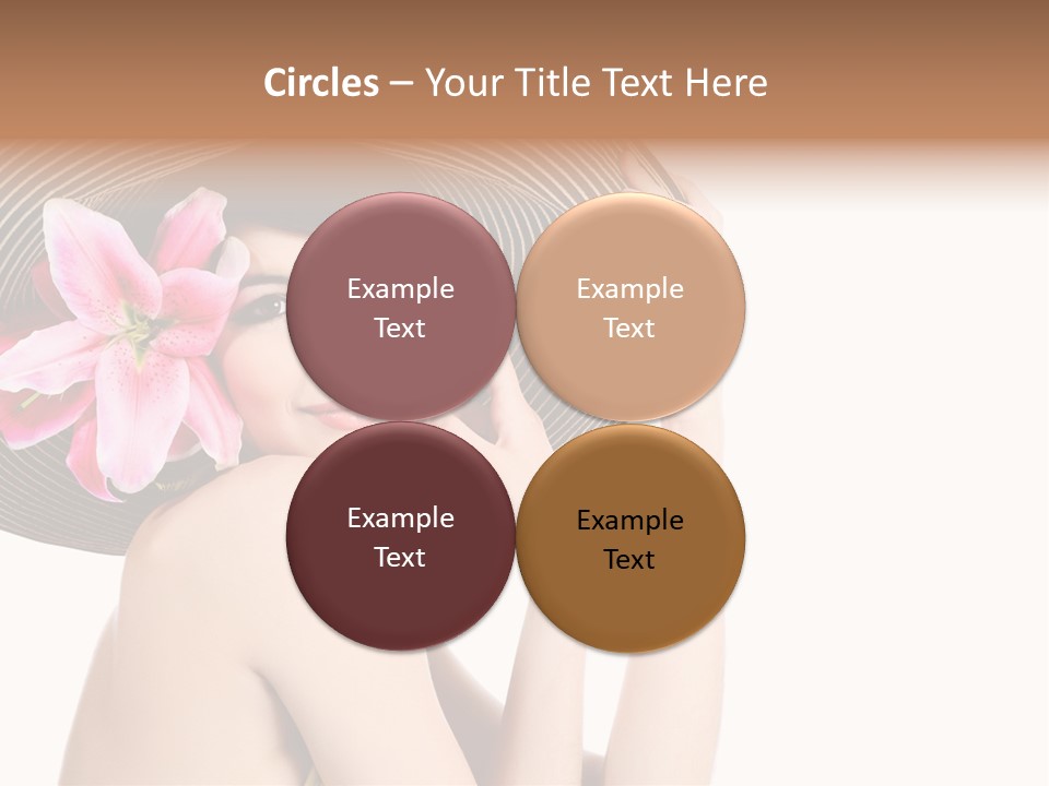 Girl Beautiful Body PowerPoint Template