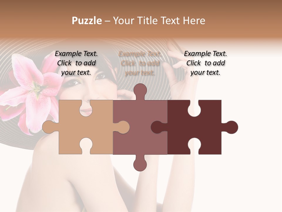 Girl Beautiful Body PowerPoint Template