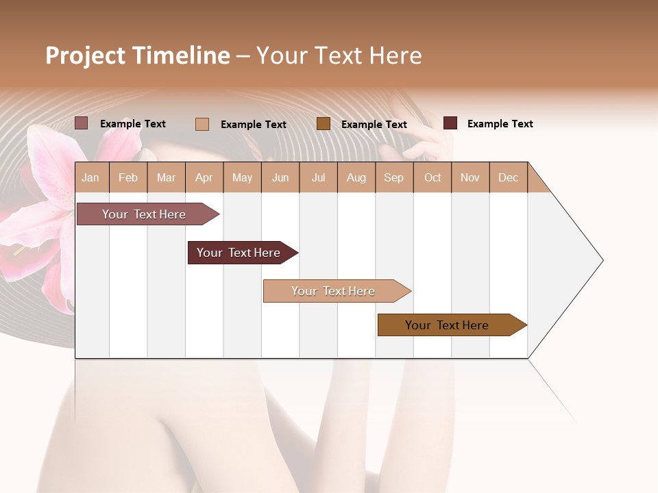 Girl Beautiful Body PowerPoint Template